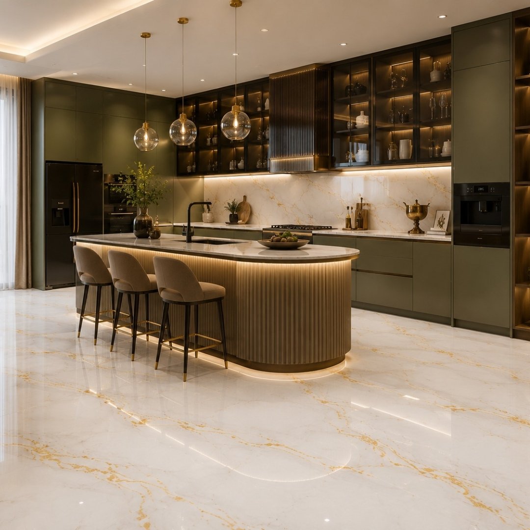 AL En Turkish Waves Marble & Stone Kitchen Tiles - My Home Studio